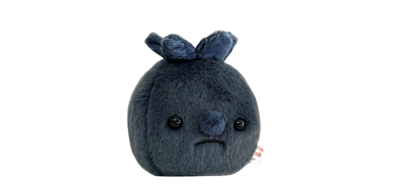 Forgotten Blueberry Plush Merch